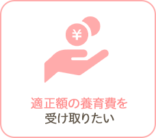 適正額の養育費を受け取りたい